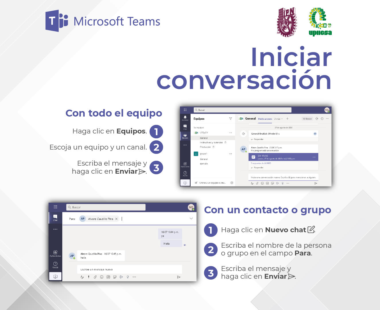 Iniciar conversación